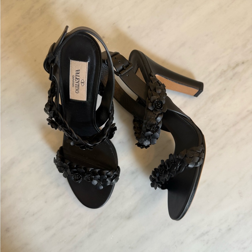 Valentino Women's Black Heeled Sandals
